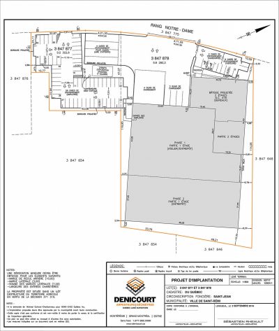 Projet d'implantation